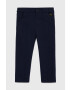 Birba&Trybeyond pantaloni bebe culoarea albastru marin neted - Pled.ro