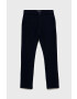 Birba&Trybeyond pantaloni copii culoarea albastru marin neted - Pled.ro