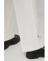 Herskind pantaloni femei culoarea bej lat high waist - Pled.ro