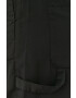 Herskind pantaloni femei culoarea negru lat high waist - Pled.ro