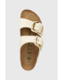 Birkenstock papuci Arizona femei culoarea bej 1025563 - Pled.ro