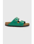 Birkenstock papuci Arizona femei culoarea verde 1025459 - Pled.ro