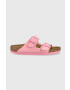 Birkenstock papuci Arizona femei culoarea roz 1024104 1024104-PCandyPink - Pled.ro