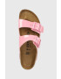 Birkenstock papuci Arizona femei culoarea roz 1024104 1024104-PCandyPink - Pled.ro