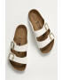 Birkenstock Papuci femei culoarea alb - Pled.ro