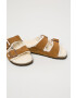 Birkenstock papuci de casă Arizona culoarea maro 1001135-Mink - Pled.ro