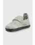 Birkenstock papuci de lana pentru copii culoarea gri - Pled.ro