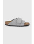 Birkenstock Papuci din piele - Pled.ro