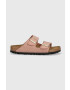 Birkenstock papuci din piele Arizona SFB femei culoarea roz 1024219 - Pled.ro