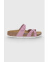 Birkenstock papuci din piele Franca - Pled.ro