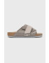 Birkenstock papuci din piele Kyoto - Pled.ro