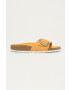 Birkenstock papuci din piele MADRID BIG BUCKLE - Pled.ro