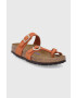 Birkenstock papuci din piele Mayari - Pled.ro