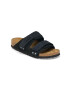 Birkenstock papuci din piele Uji femei culoarea negru 1024832 - Pled.ro