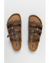 Birkenstock Papuci Florida femei culoarea albastru marin - Pled.ro