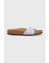 Birkenstock papuci Madrid femei culoarea violet 1025482 - Pled.ro