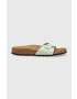 Birkenstock papuci Madrid femei culoarea verde 1024121 - Pled.ro