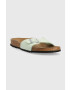 Birkenstock papuci Madrid femei culoarea verde 1024121 - Pled.ro