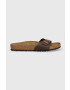 Birkenstock papuci Madrid culoarea maro - Pled.ro