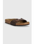 Birkenstock papuci Madrid culoarea maro - Pled.ro