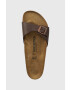 Birkenstock papuci Madrid culoarea maro - Pled.ro