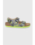 Birkenstock sandale copii culoarea alb - Pled.ro