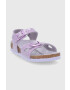 Birkenstock sandale copii culoarea violet - Pled.ro