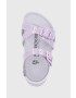 Birkenstock sandale copii culoarea violet - Pled.ro