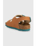 Birkenstock sandale copii culoarea maro - Pled.ro