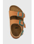 Birkenstock sandale copii culoarea maro - Pled.ro