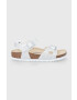 Birkenstock sandale copii culoarea alb - Pled.ro