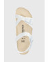 Birkenstock sandale copii culoarea alb - Pled.ro