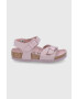 Birkenstock sandale copii culoarea rosu - Pled.ro