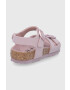 Birkenstock sandale copii culoarea rosu - Pled.ro