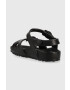 Birkenstock sandale copii culoarea negru - Pled.ro