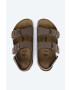 Birkenstock sandale copii culoarea maro - Pled.ro