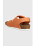 Birkenstock sandale copii culoarea portocaliu - Pled.ro