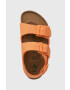 Birkenstock sandale copii culoarea portocaliu - Pled.ro