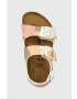 Birkenstock sandale copii culoarea portocaliu - Pled.ro