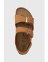 Birkenstock sandale copii culoarea maro - Pled.ro