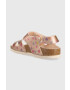 Birkenstock sandale copii Colorado culoarea bej - Pled.ro