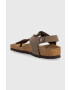 Birkenstock sandale copii Kairo culoarea maro - Pled.ro