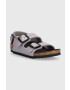 Birkenstock sandale copii Milano culoarea violet - Pled.ro