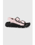 Birkenstock sandale copii Mogami culoarea roz - Pled.ro