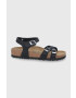 Birkenstock sandale de piele Kumba femei culoarea negru 1021487-Black - Pled.ro