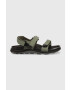 Birkenstock sandale KALAHARI femei culoarea verde 1022619 - Pled.ro