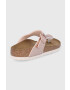 Birkenstock slapi copii culoarea auriu - Pled.ro