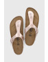 Birkenstock slapi copii culoarea auriu - Pled.ro