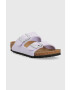 Birkenstock slapi copii culoarea violet - Pled.ro