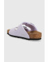 Birkenstock slapi copii culoarea violet - Pled.ro